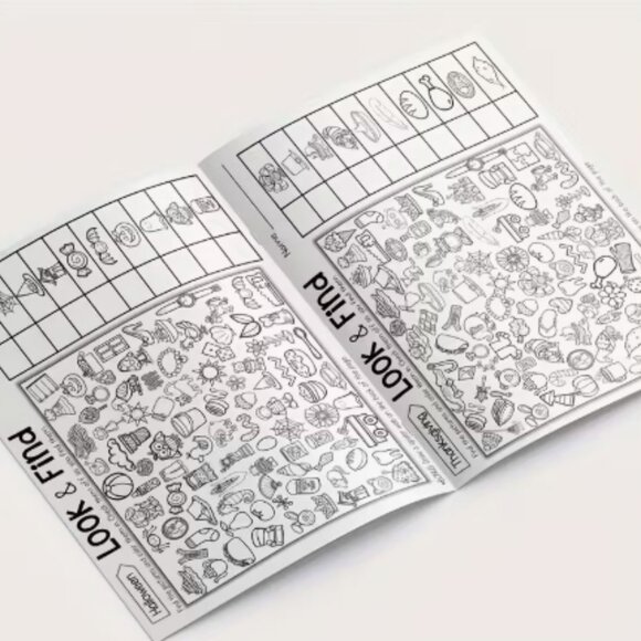 NEW Hidden Object Coloring Book - Picture 3 of 3